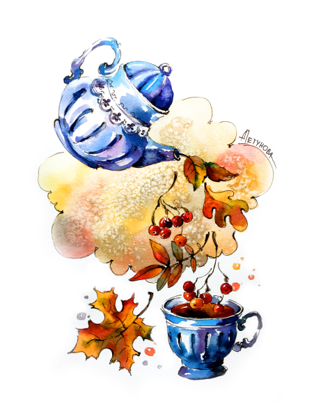 Анна Петунова акварели