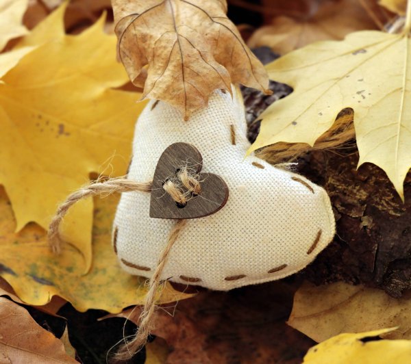 Осеннее сердечко