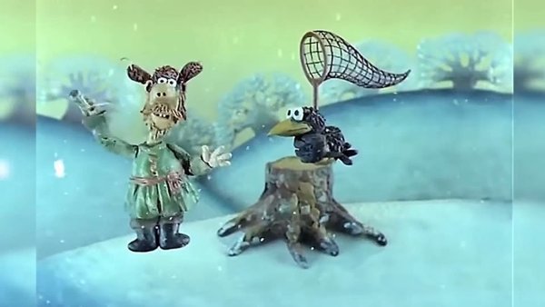 Падал прошлогодний снег мультфильм 1983