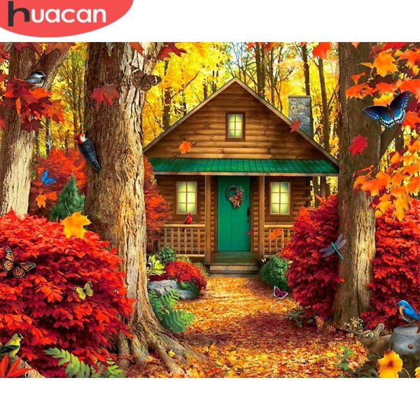 Alan Giana картины осень