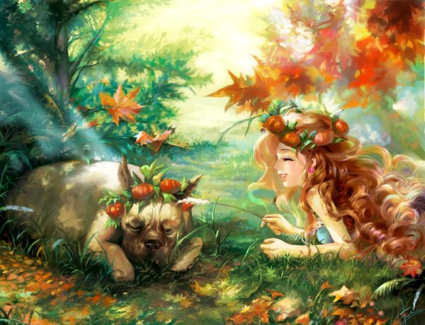 Фея осеннего леса