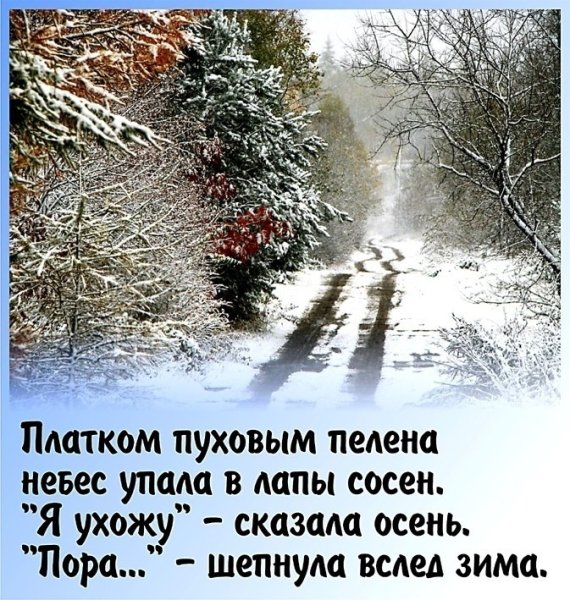 Зима пришла