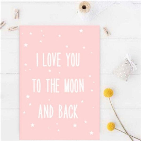 Я люблю тебя до Луны и обратно