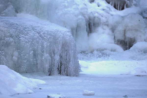 Снегопад во льдах