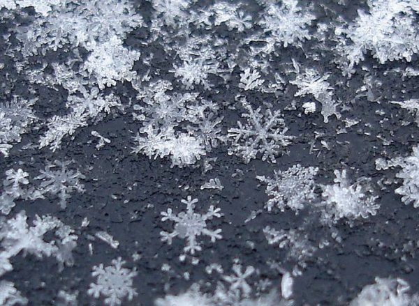 Хлопья снега