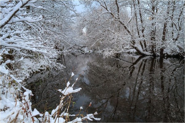 Первый снег фото