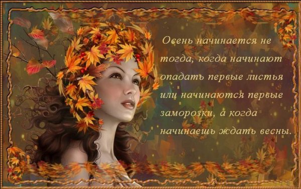 Осень цитаты красивые