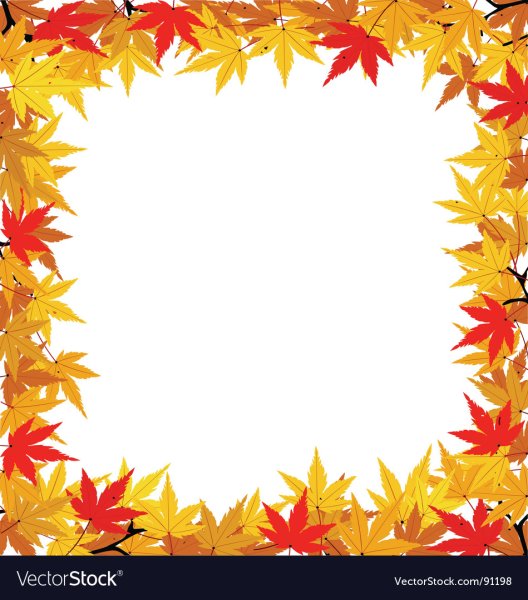 Осенняя рамка