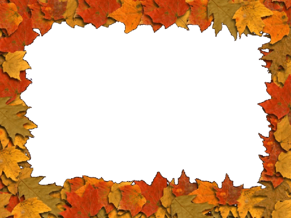 Осенняя рамка