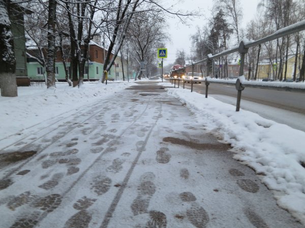 Маленький снег