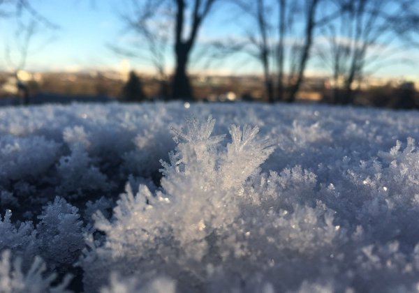 Небольшой снег