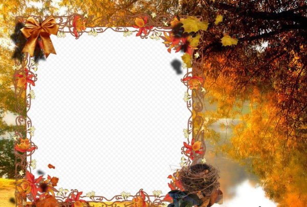 Осенняя рамка