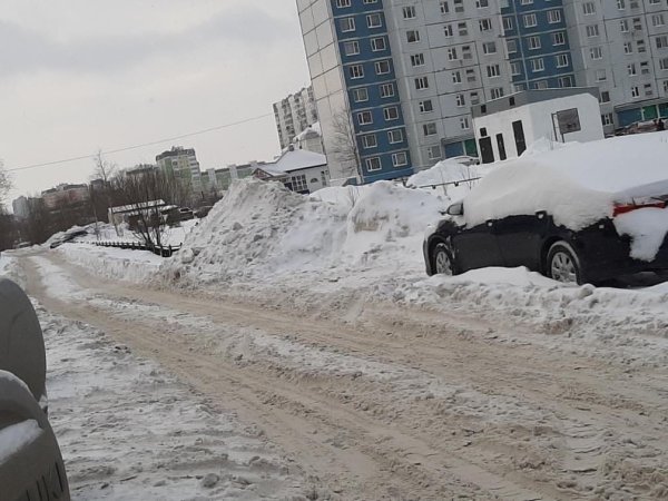 Нижневартовск сугробы