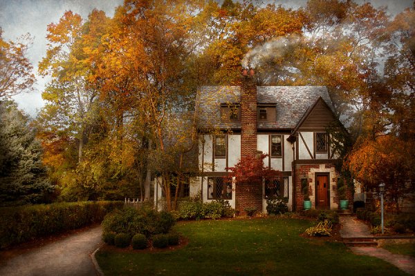 Осенний дом