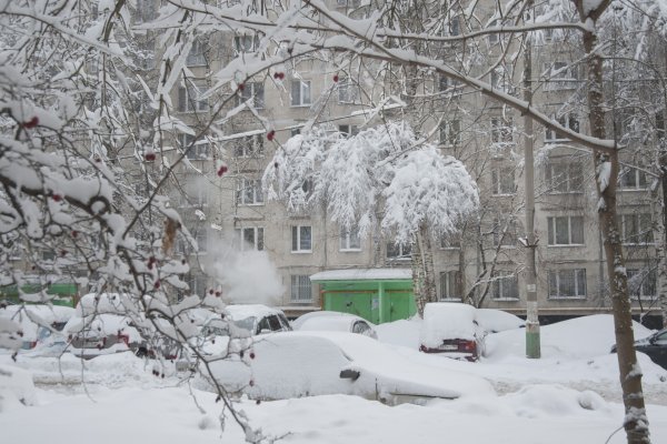 Снег в Москве 2013