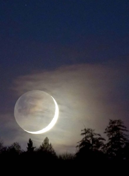 Новолуние растущая она