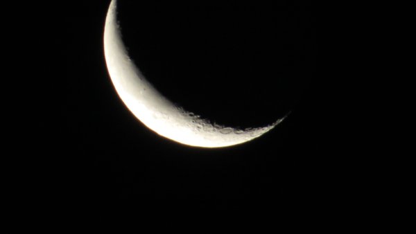 Убывающая Луна вектор