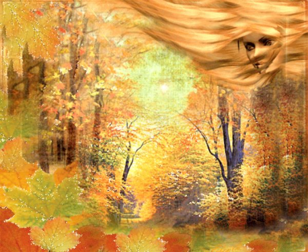 Открытки на тему Золотая осень