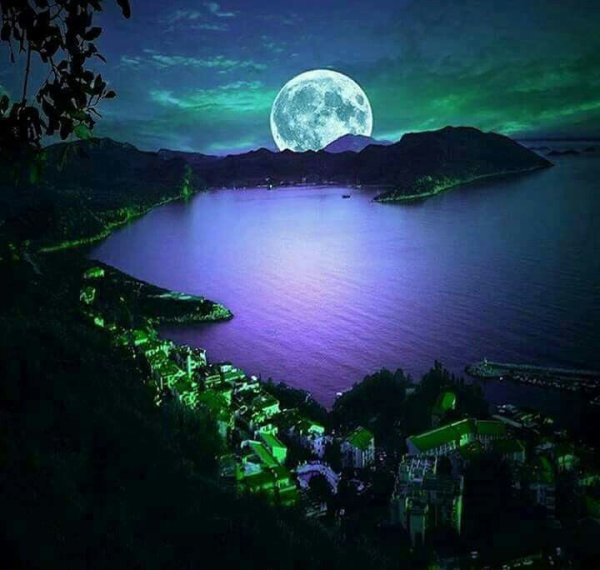 Спокойной ночи ночь природа