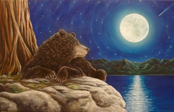 Медведь на Луне