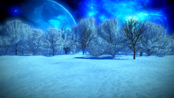 Снежная ночь