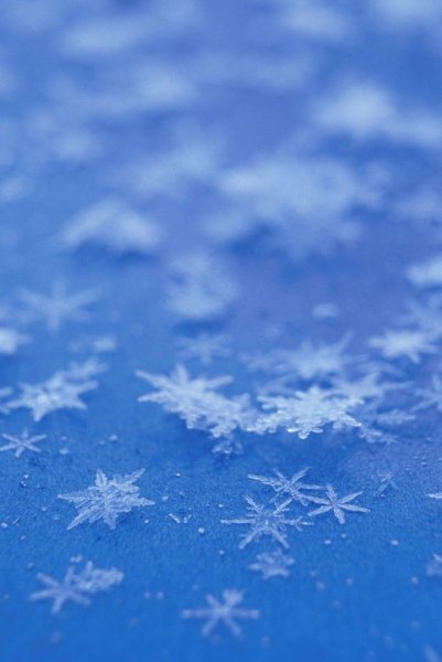 Фон снежинки