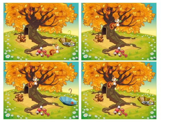 Осенние игры для дошкольников