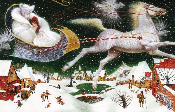 Владислав Ерко иллюстрации Снежная Королева