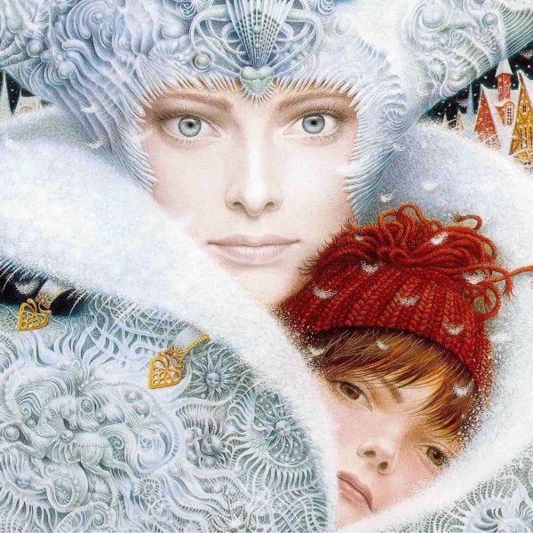 Антон Ломаев Снежная Королева иллюстрации