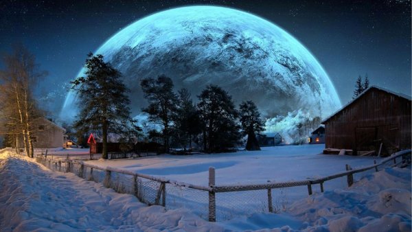 Зимняя ночь