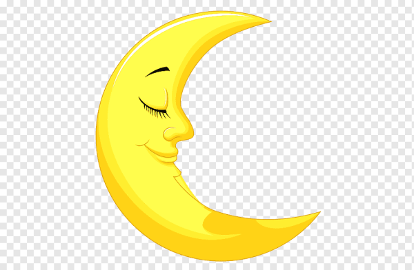 Полумесяц с лицом