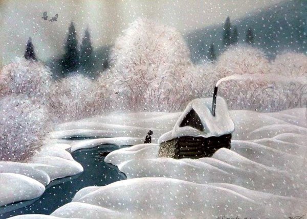 Художник Михаил Сажаев картины