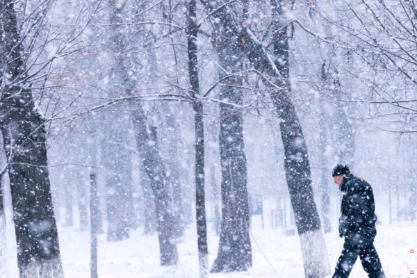 Сильный снегопад