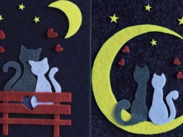 Картины из фетра