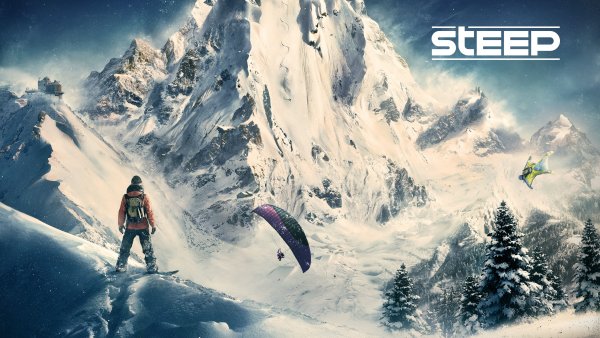 Steep сноубордист