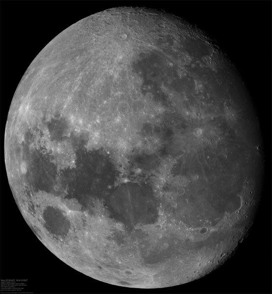 Луна в апреле