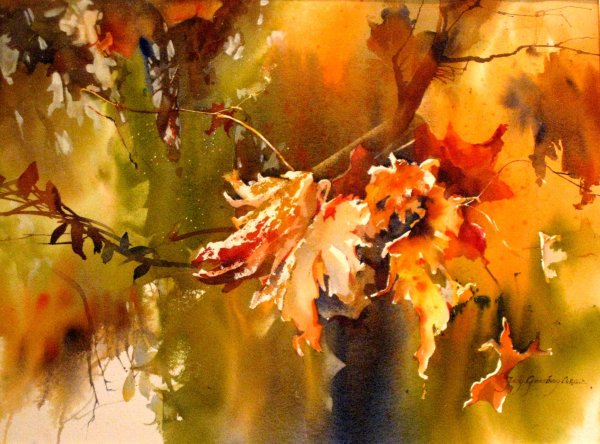 Джуди Гринберг акварели