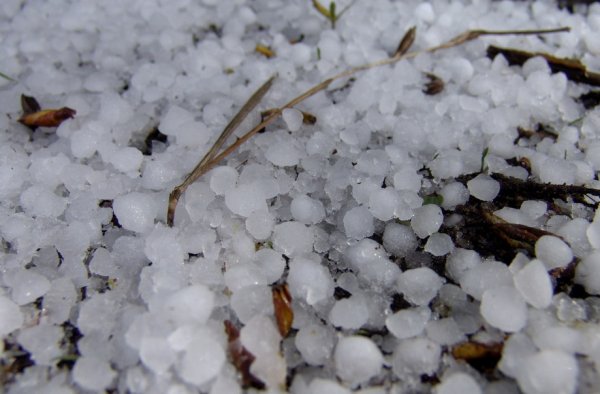 Атмосферные осадки град