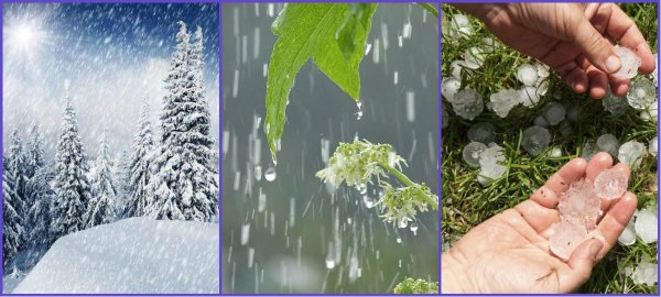 Снег атмосферные осадки