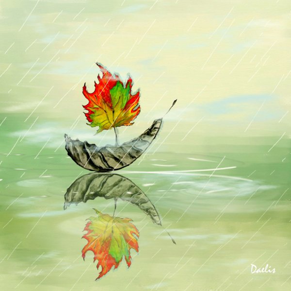 Осенние кораблики