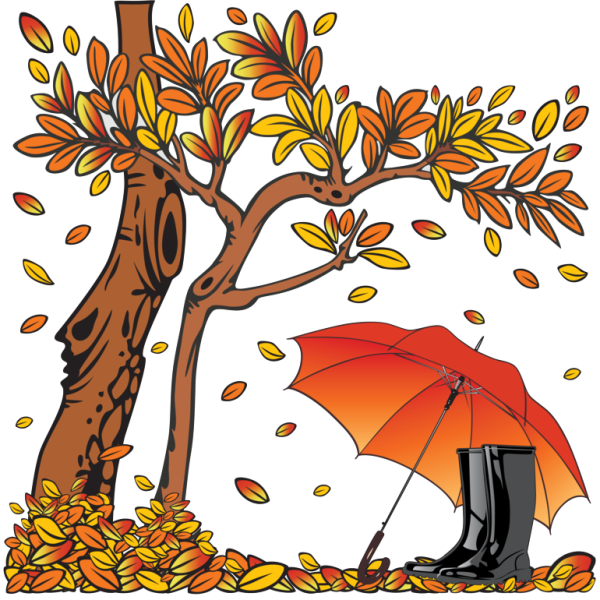 Осенние картинки нарисованные