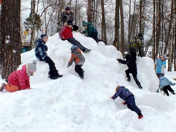 Развлечения на снегу