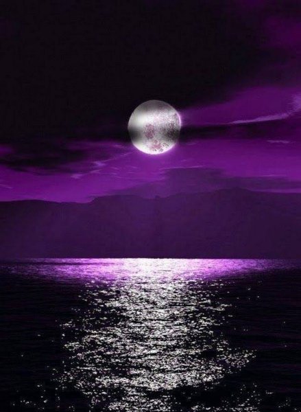 Луна в облаках