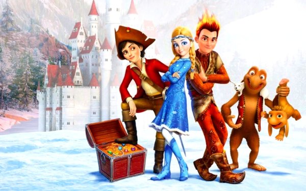 Снежная лоролева3 мультфи