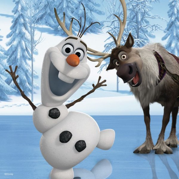 Холодное сердце Олаф и Свен