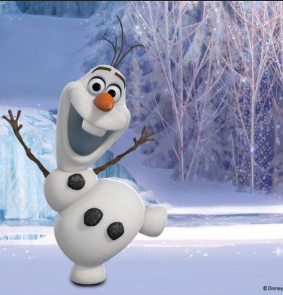 Снежное сердце мультфильм Олаф