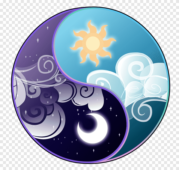 Луна и Селестия Инь и Ян