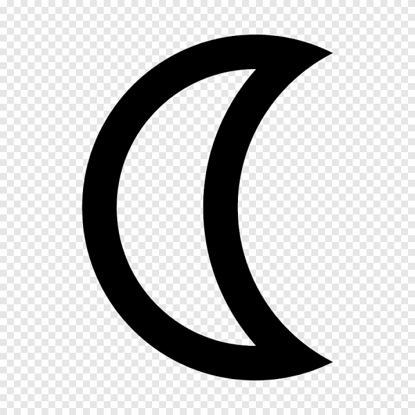 Астрологический символ Луны
