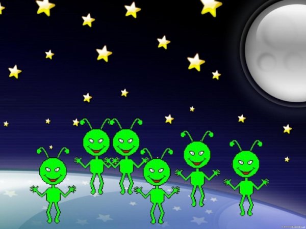 Физминутка зелененькие лунатики