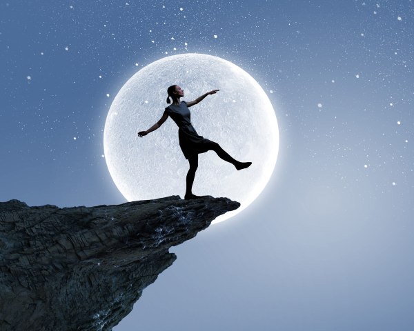 Человек лунатик